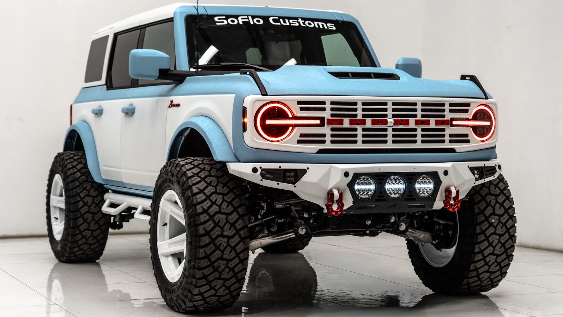 2025 FORD BRONCO in Blue, photo 4 of 57