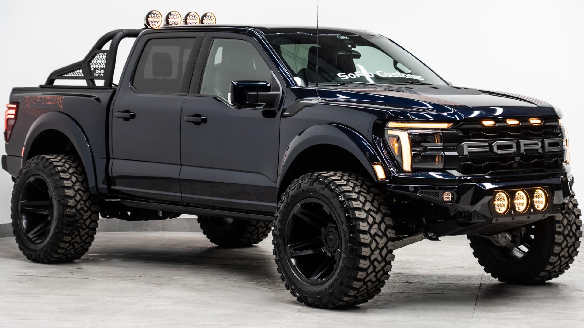 2025 FORD F-150 RAPTOR in Blue, photo 4 of 54