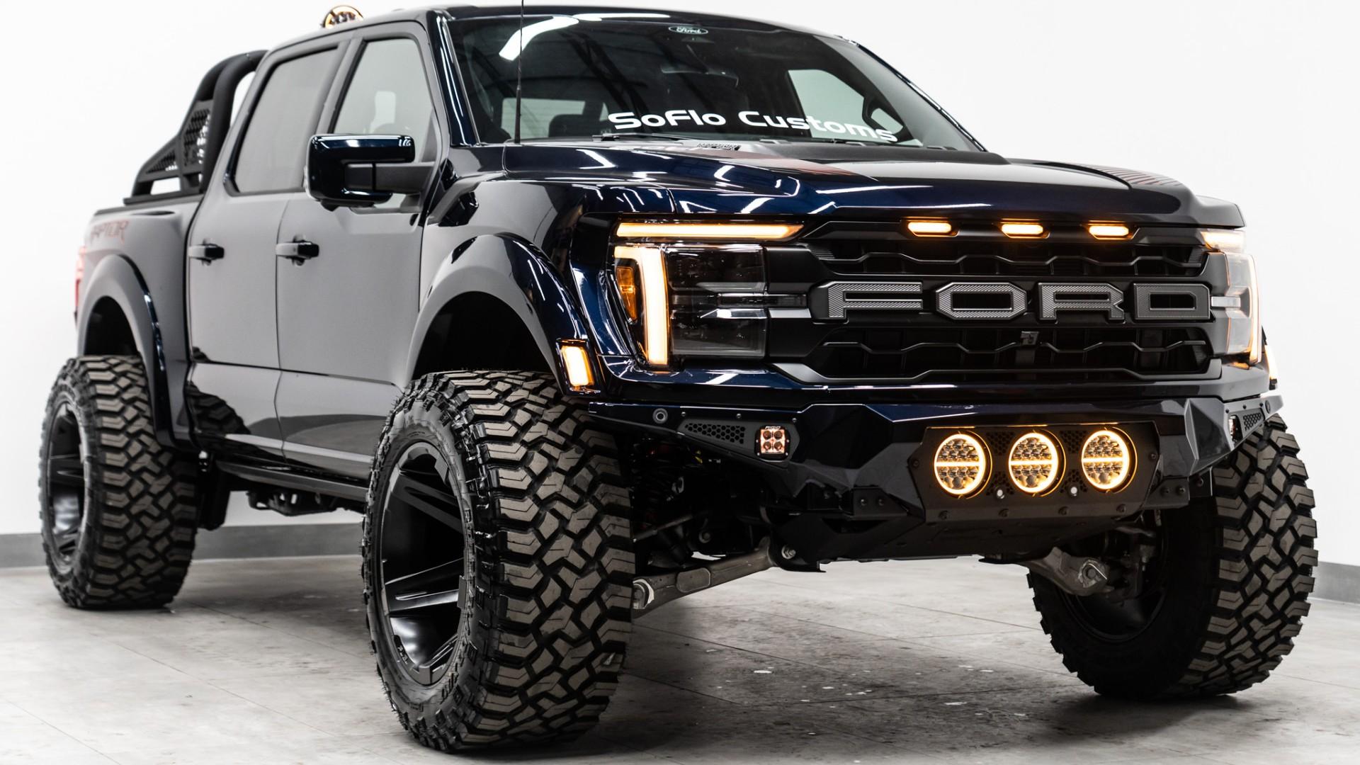 2025 FORD F-150 RAPTOR in Blue, photo 5 of 54