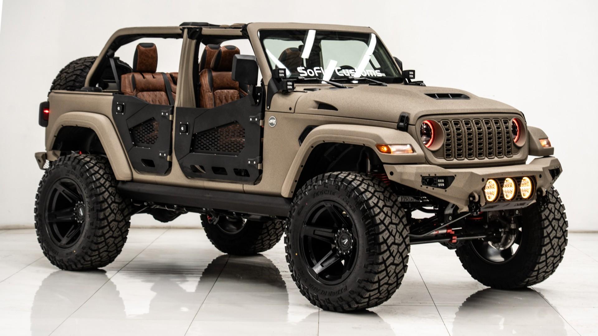 2026 JEEP WRANGLER in Tan, photo 15 of 57