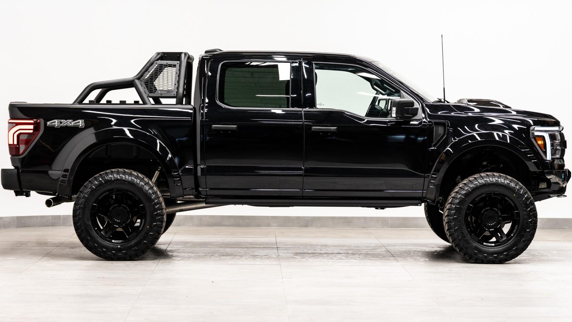 2024 FORD F-150 LARIAT in Black, photo 6 of 44