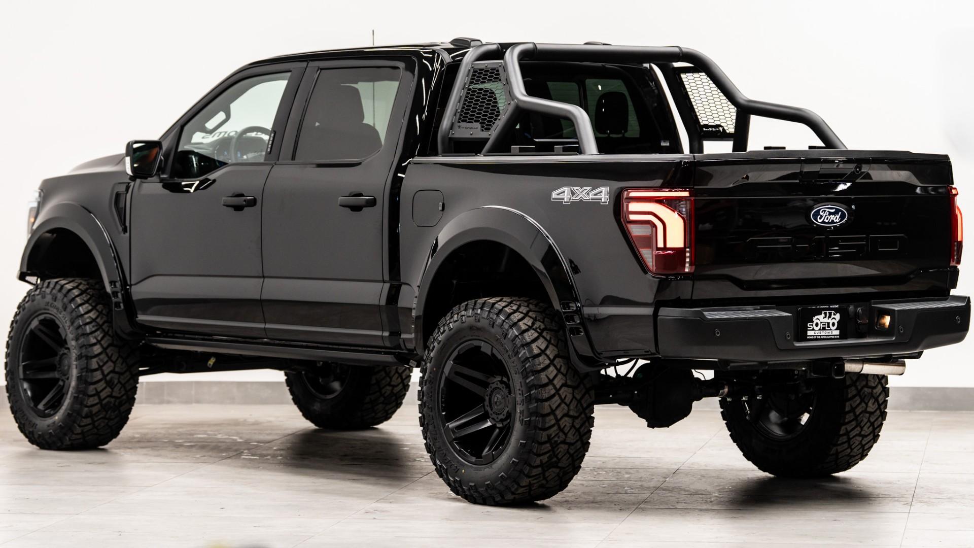 2024 FORD F-150 LARIAT in Black, photo 9 of 44