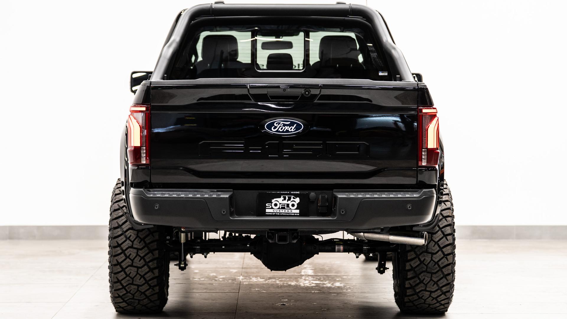 2024 FORD F-150 LARIAT in Black, photo 8 of 44