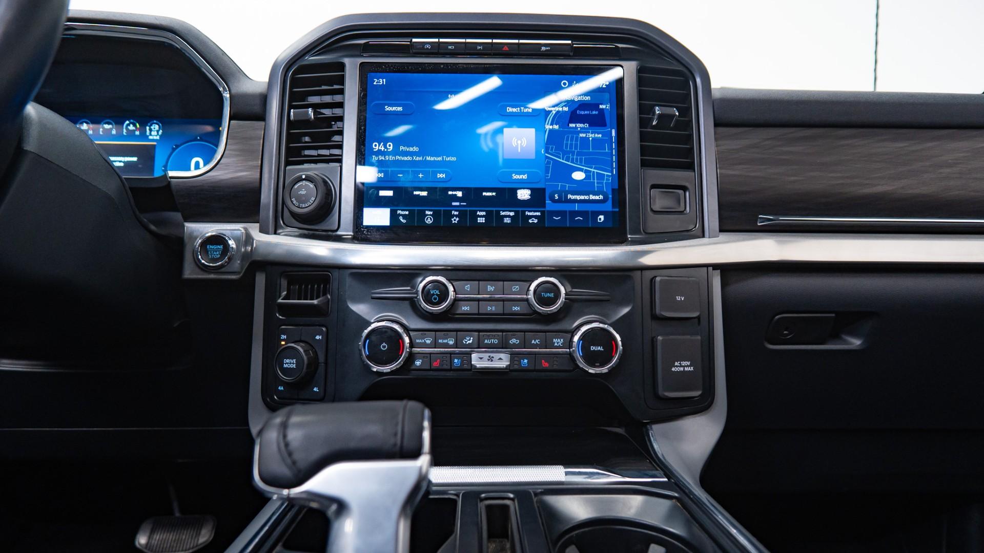2024 FORD F-150 LARIAT in Black, photo 32 of 44