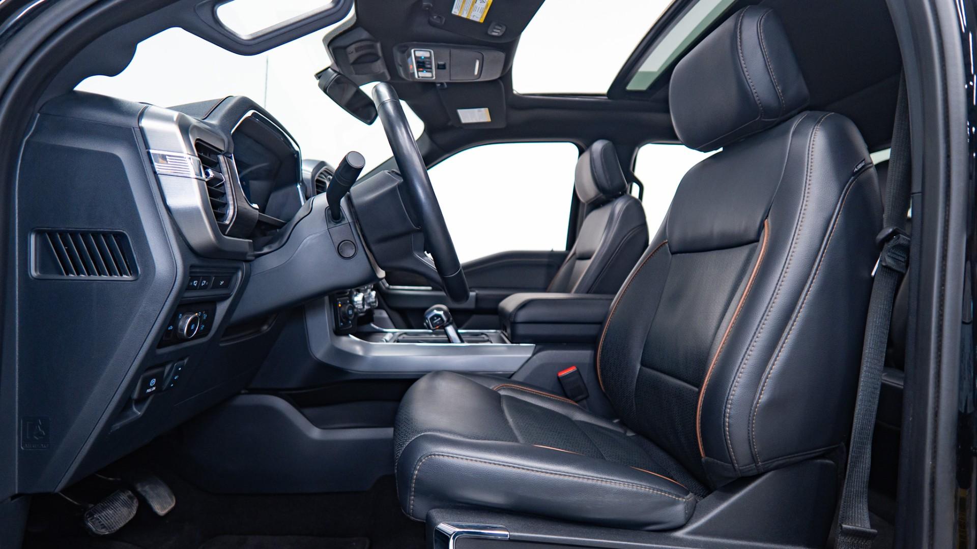 2024 FORD F-150 LARIAT in Black, photo 3 of 44