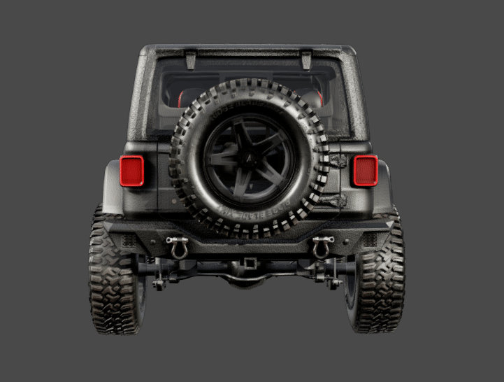 2025 JEEP WRANGLER in Gun Metal Gray, photo 5 of 26