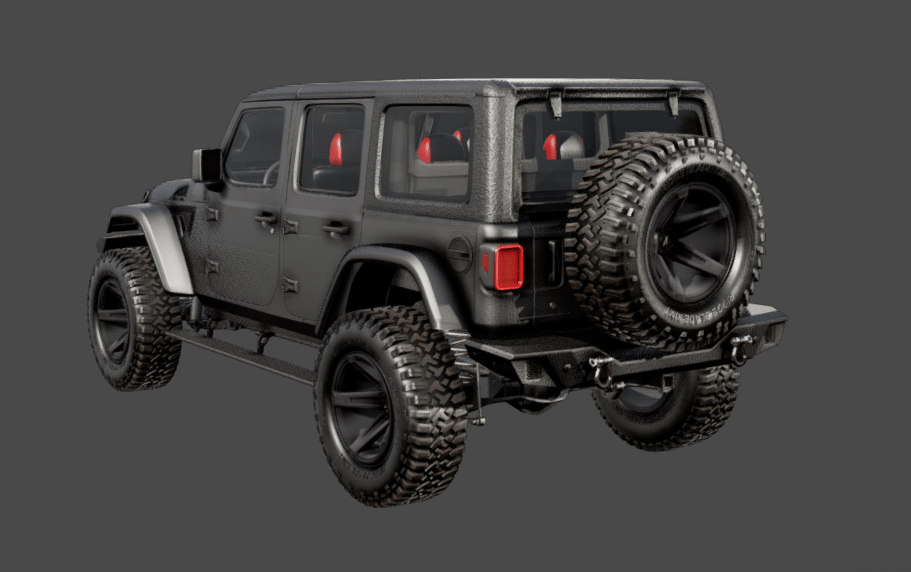 2025 JEEP WRANGLER in Gun Metal Gray, photo 6 of 26