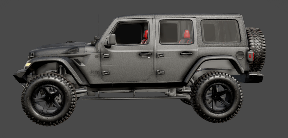 2025 JEEP WRANGLER in Gun Metal Gray, photo 7 of 26