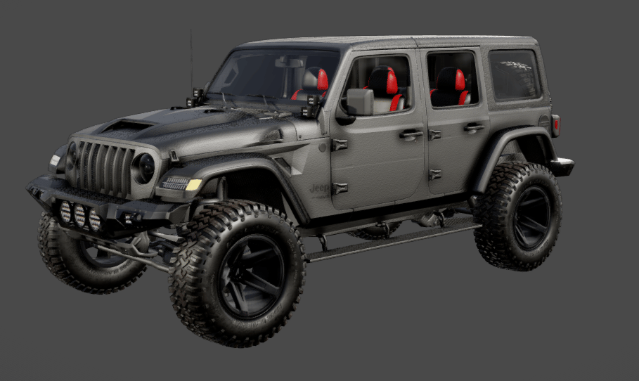 2025 JEEP WRANGLER in Gun Metal Gray, photo 8 of 26