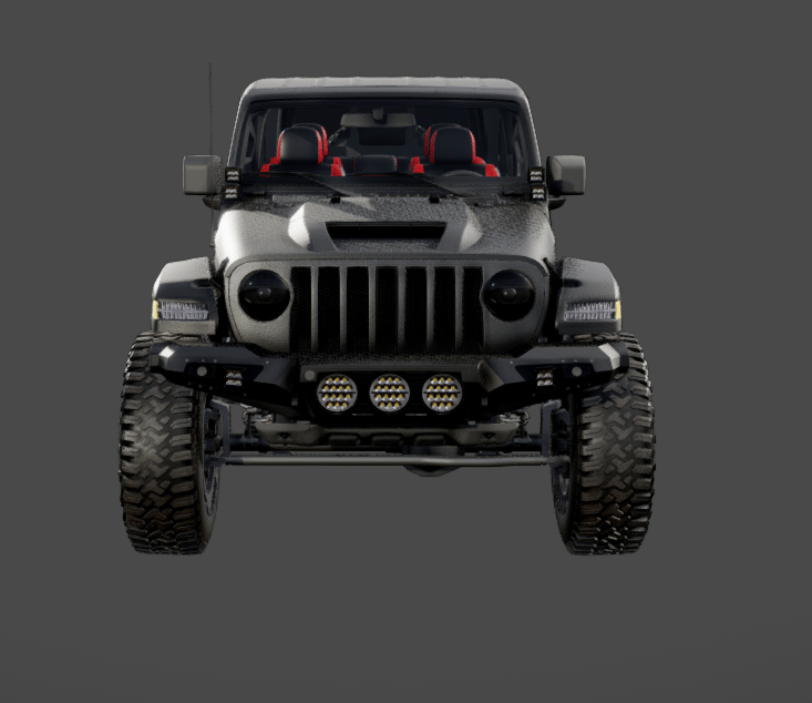 2025 JEEP WRANGLER in Gun Metal Gray, photo 9 of 26