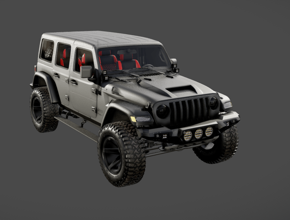 2025 JEEP WRANGLER in Gun Metal Gray, photo 10 of 26