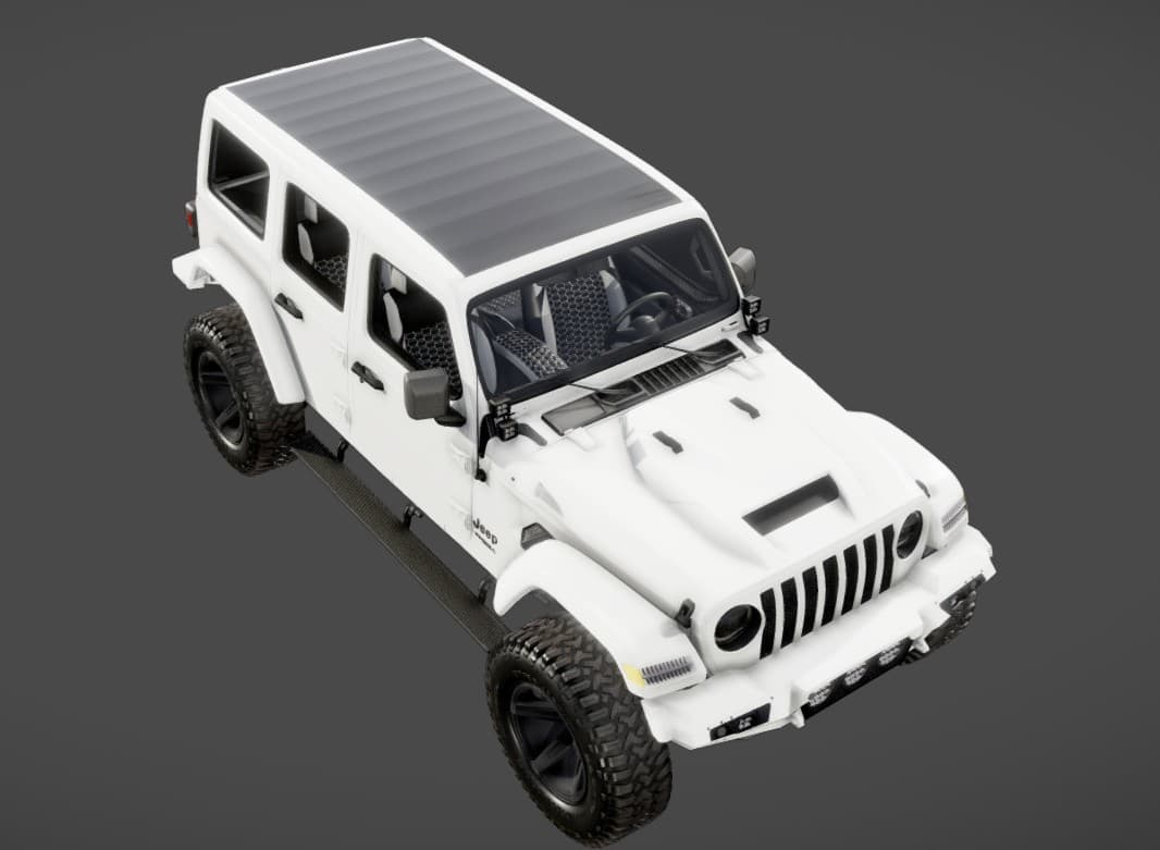 2026 JEEP WRANGLER in White, photo 9 of 33