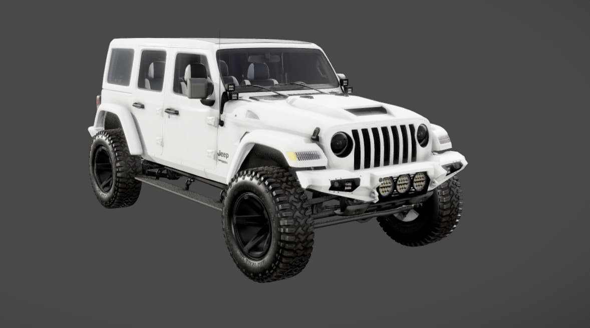2026 JEEP WRANGLER in White, photo 3 of 33