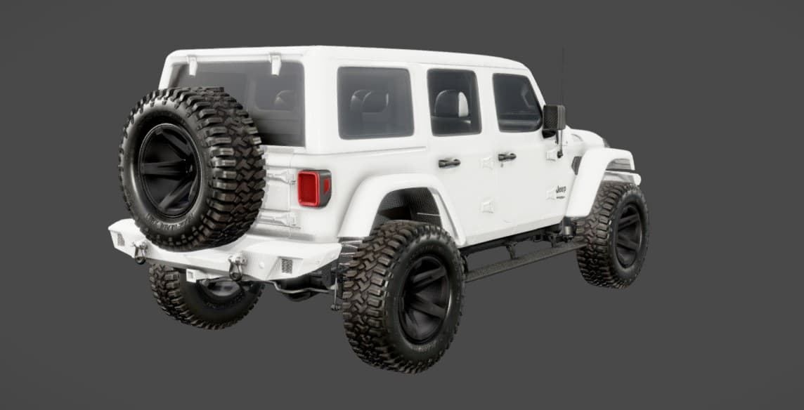 2026 JEEP WRANGLER in White, photo 5 of 33