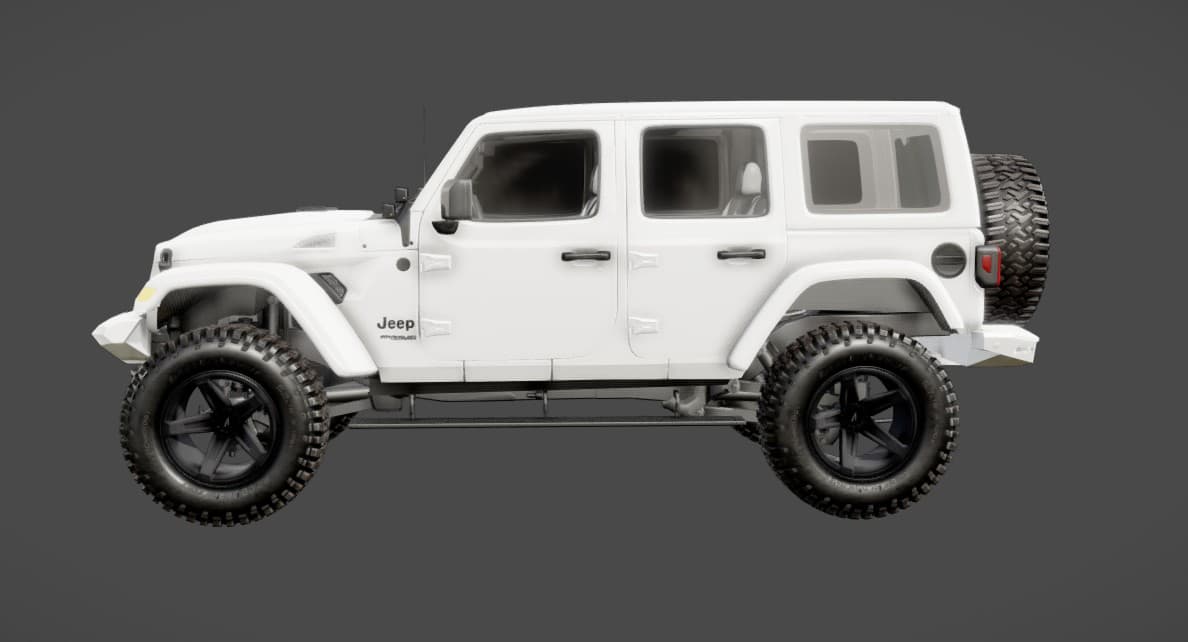 2026 JEEP WRANGLER in White, photo 8 of 33