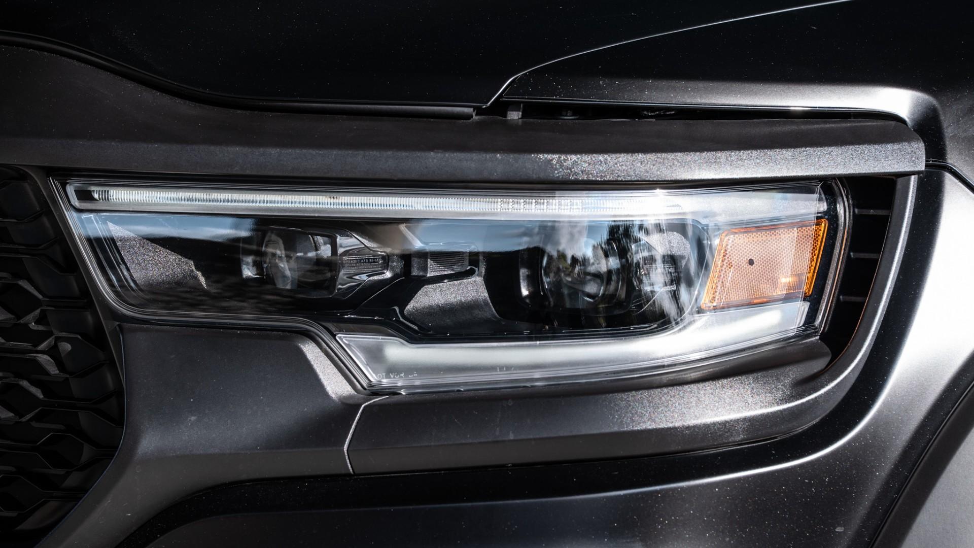 2023 RAM TRX in DIAMOND BLACK CRYSTAL PEARLCOAT, photo 57 of 60