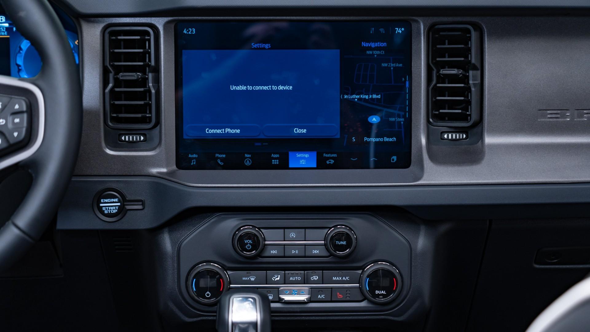 2025 FORD BRONCO in White, photo 28 of 55