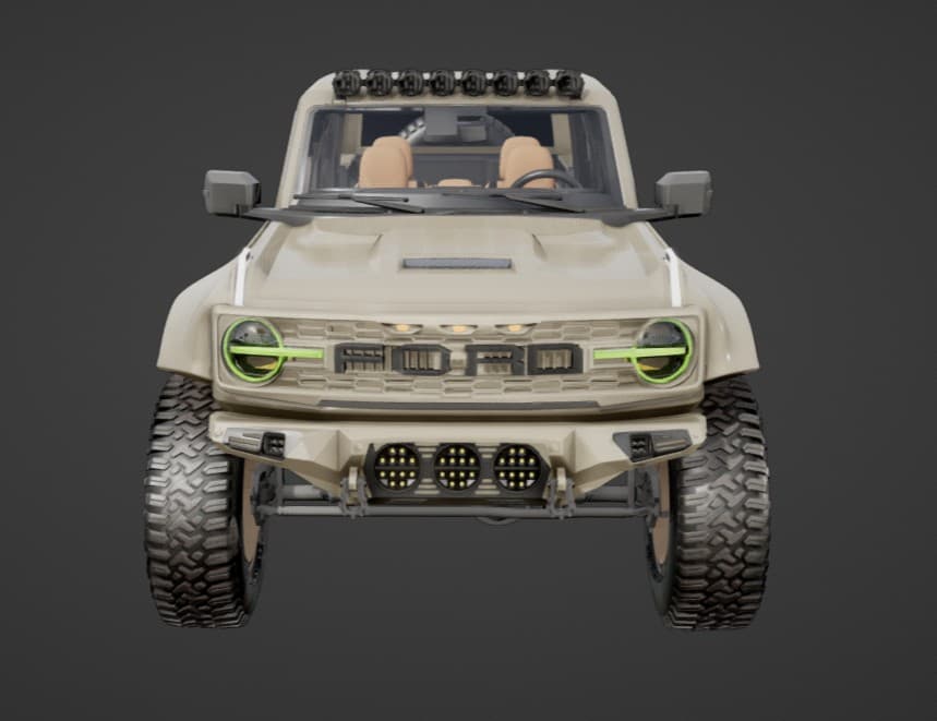 2025 FORD BRONCO in Dark Marsh, photo 11 of 26