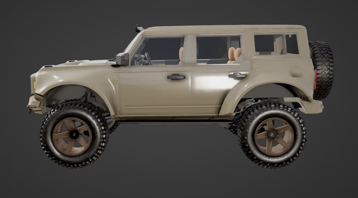 2025 FORD BRONCO in Dark Marsh, photo 10 of 26
