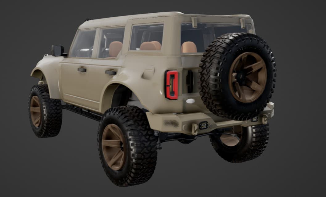 2025 FORD BRONCO in Dark Marsh, photo 9 of 26