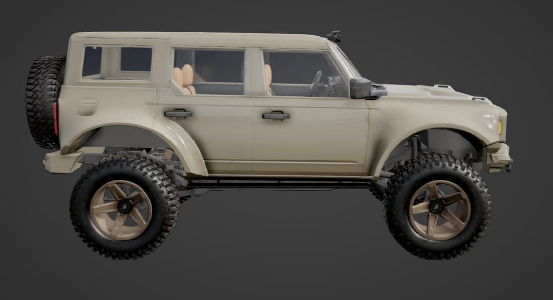 2025 FORD BRONCO in Dark Marsh, photo 5 of 26