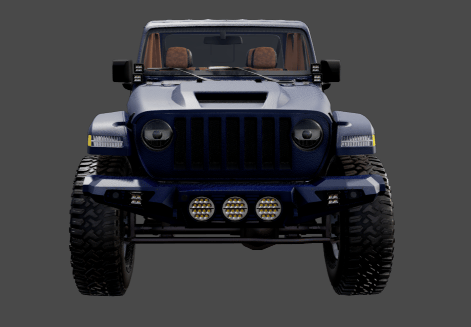 2025 JEEP GLADIATOR in Navy, photo 9 of 31