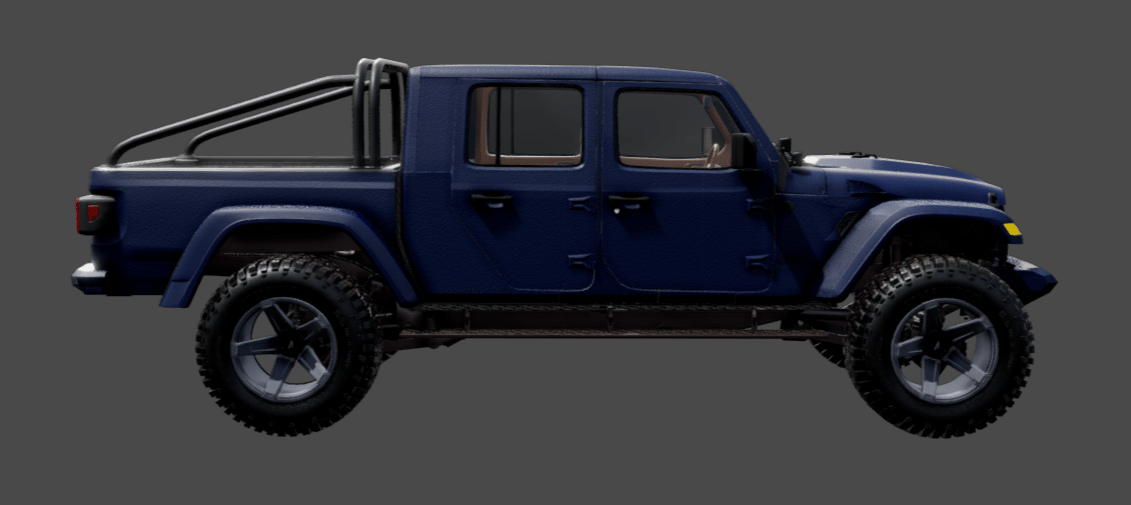 2025 JEEP GLADIATOR in Navy, photo 5 of 31