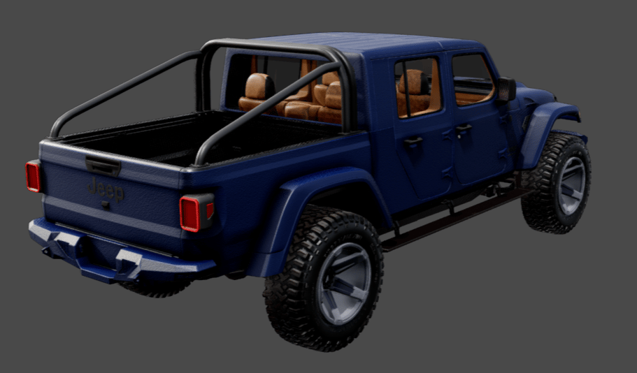 2025 JEEP GLADIATOR in Navy, photo 6 of 31