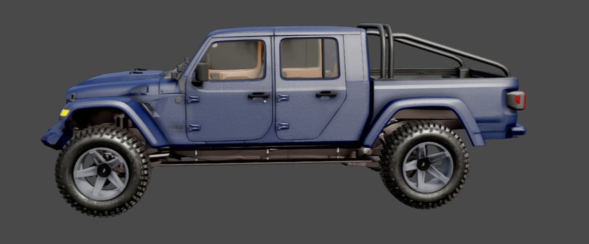 2025 JEEP GLADIATOR in Navy, photo 8 of 31