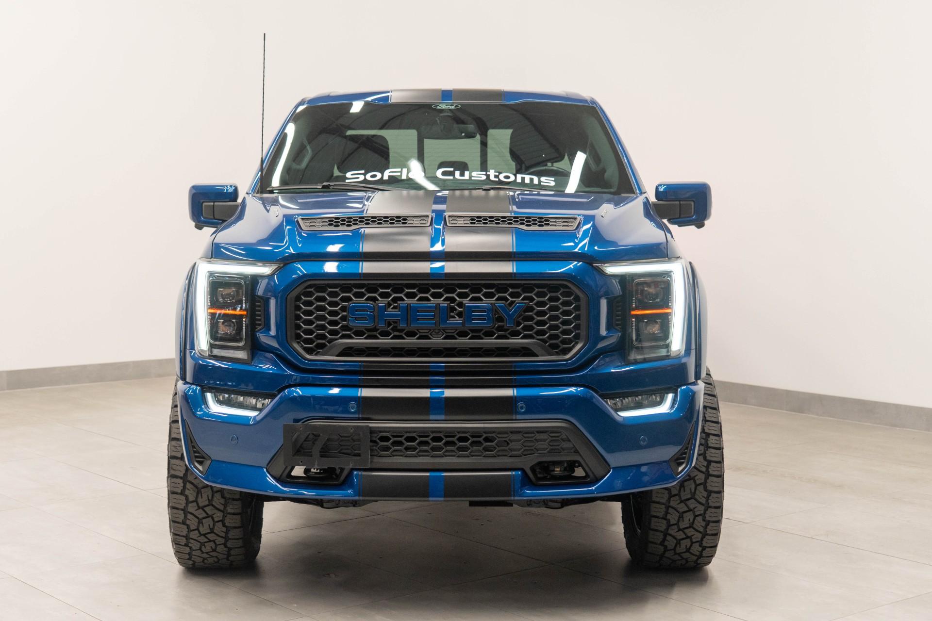 2022 FORD F-150 in Blue, photo 4 of 54