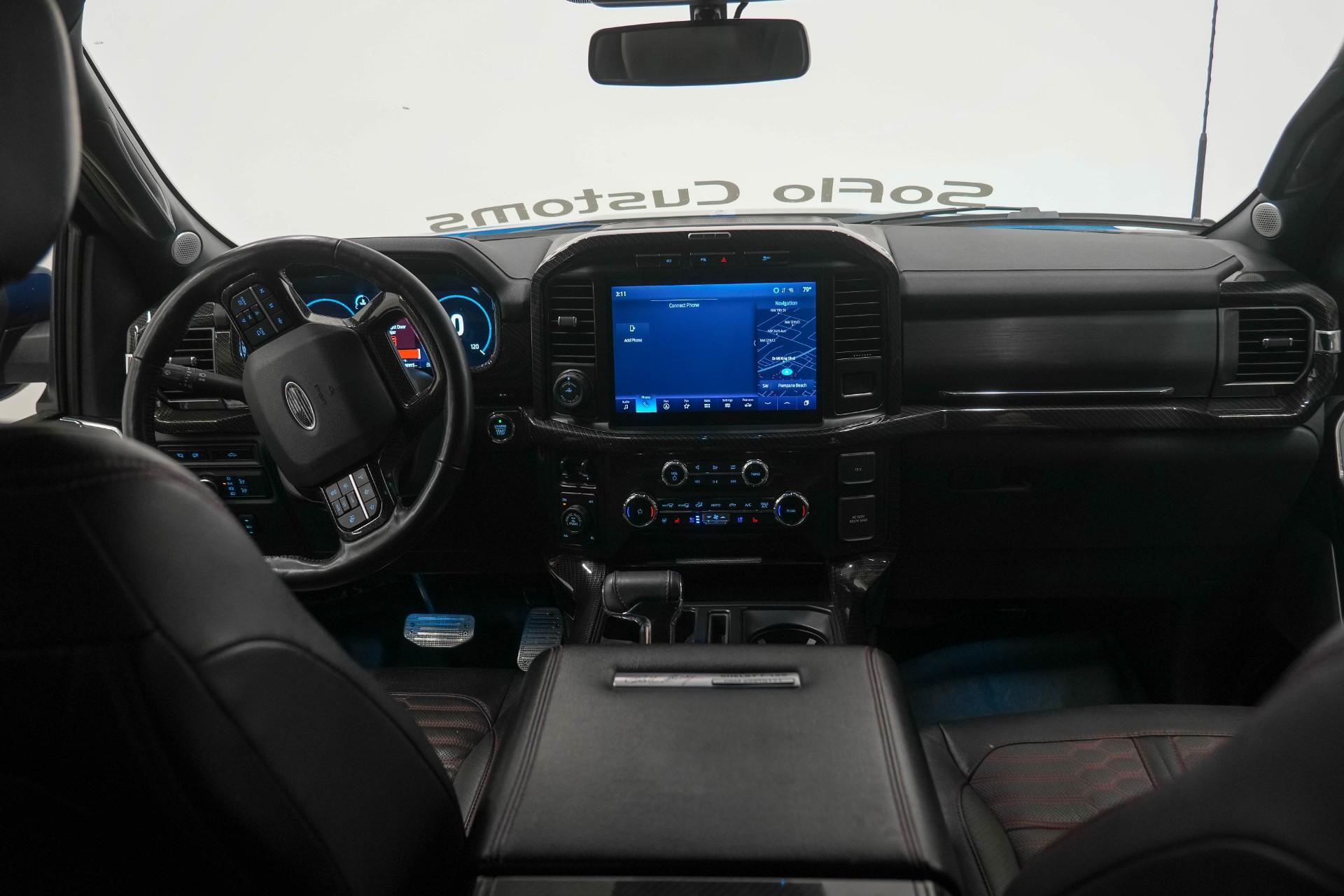 2022 FORD F-150 in Blue, photo 34 of 54