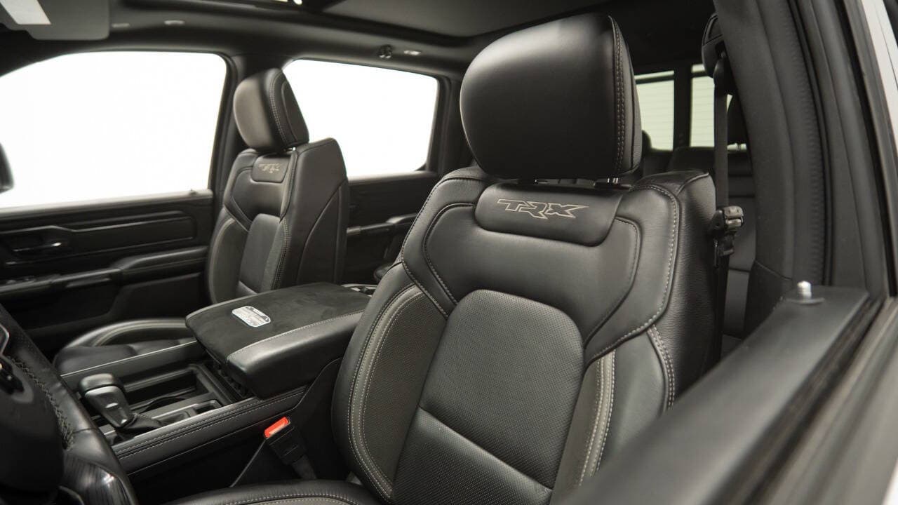 2024 RAM TRX in BRIGHT WHITE CLEARCOAT, photo 23 of 34