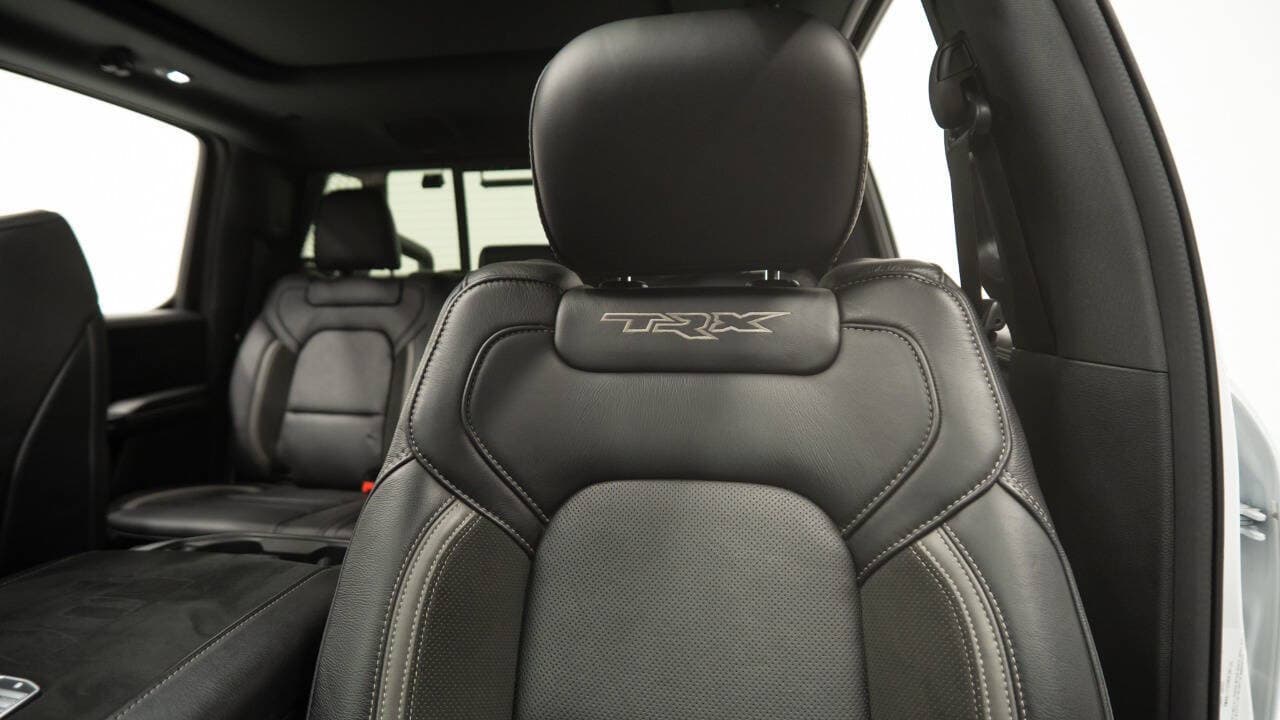2024 RAM TRX in BRIGHT WHITE CLEARCOAT, photo 24 of 34