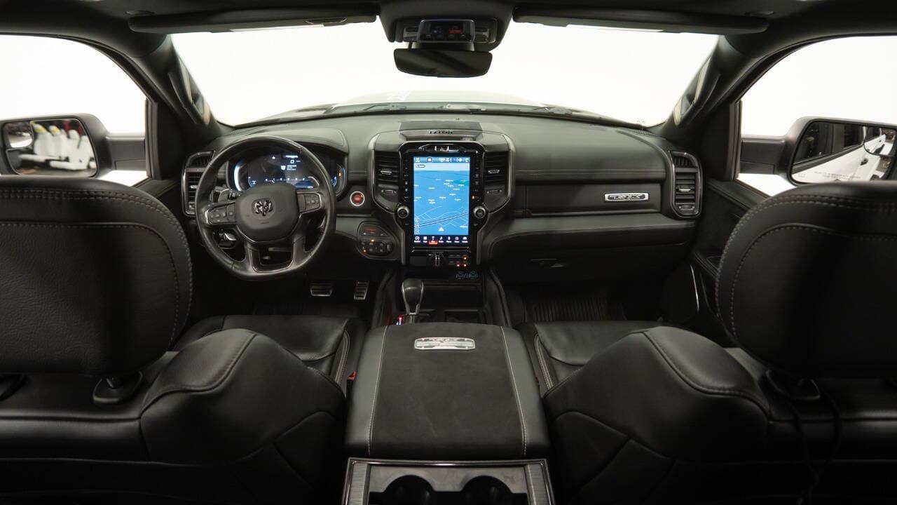 2024 RAM TRX in BRIGHT WHITE CLEARCOAT, photo 29 of 34