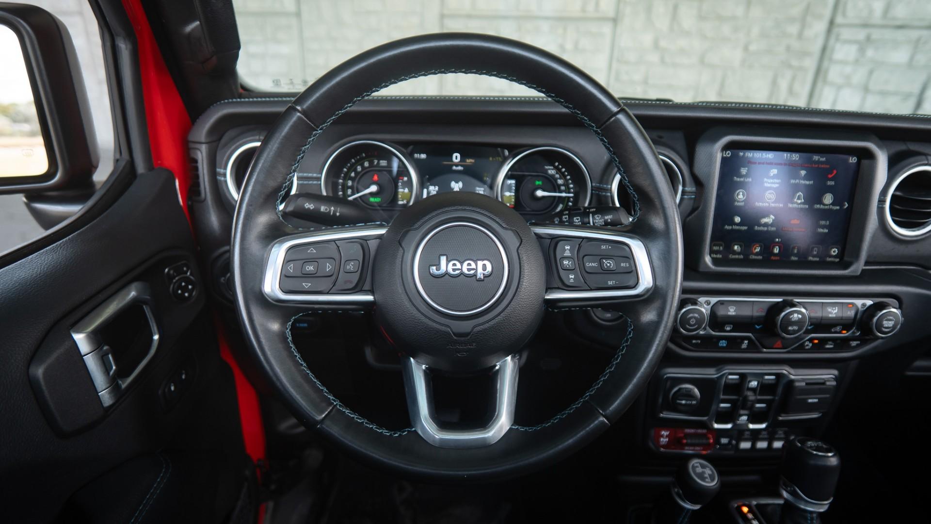 2022 JEEP WRANGLER 4XE in FIRECRACKER RED CLEARCOAT, photo 11 of 59