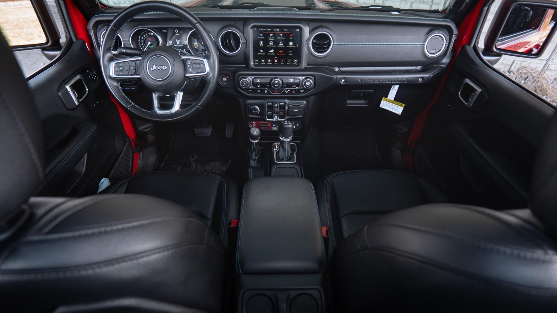 2022 JEEP WRANGLER 4XE in FIRECRACKER RED CLEARCOAT, photo 12 of 59