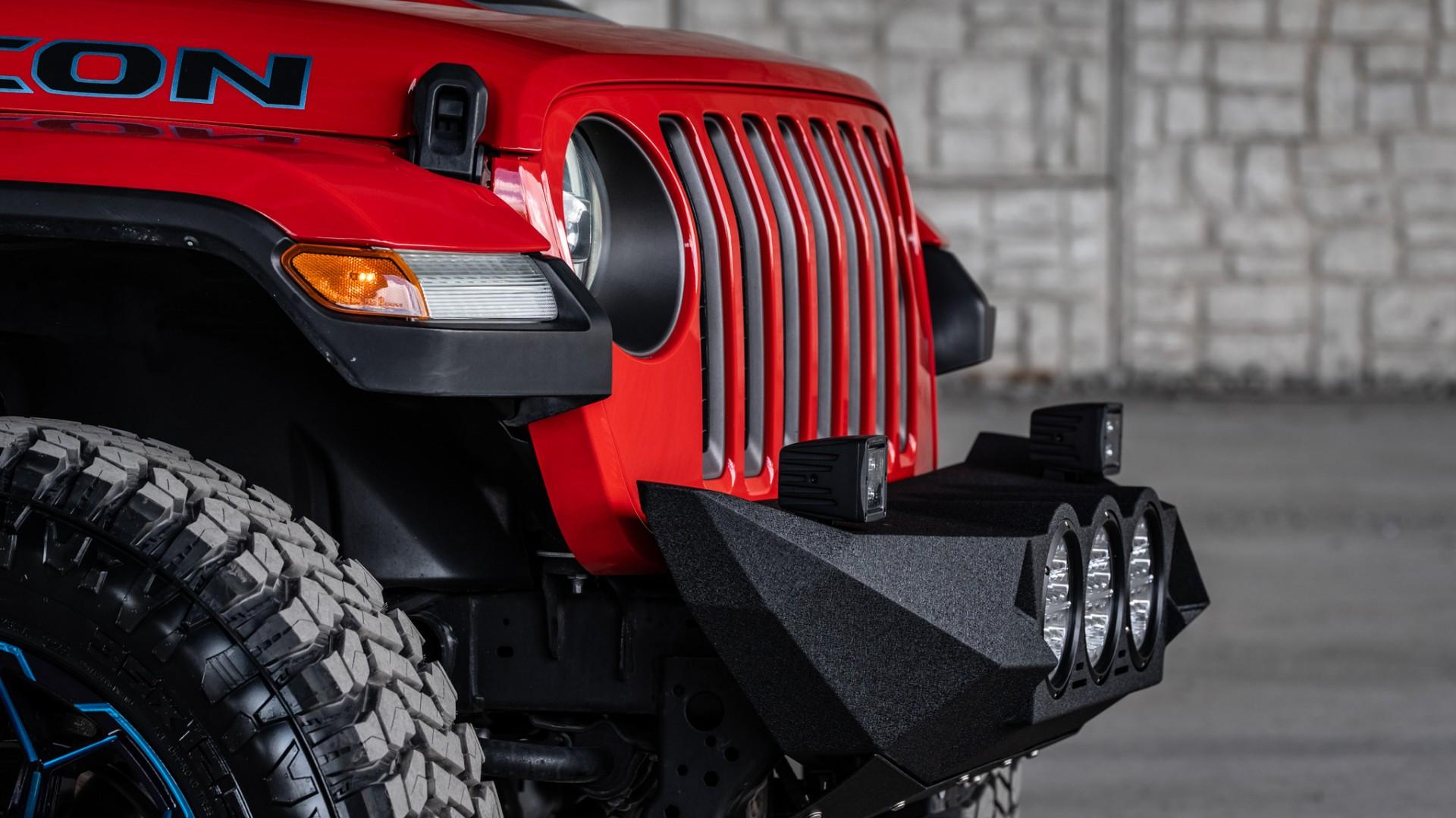 2022 JEEP WRANGLER 4XE in FIRECRACKER RED CLEARCOAT, photo 27 of 59