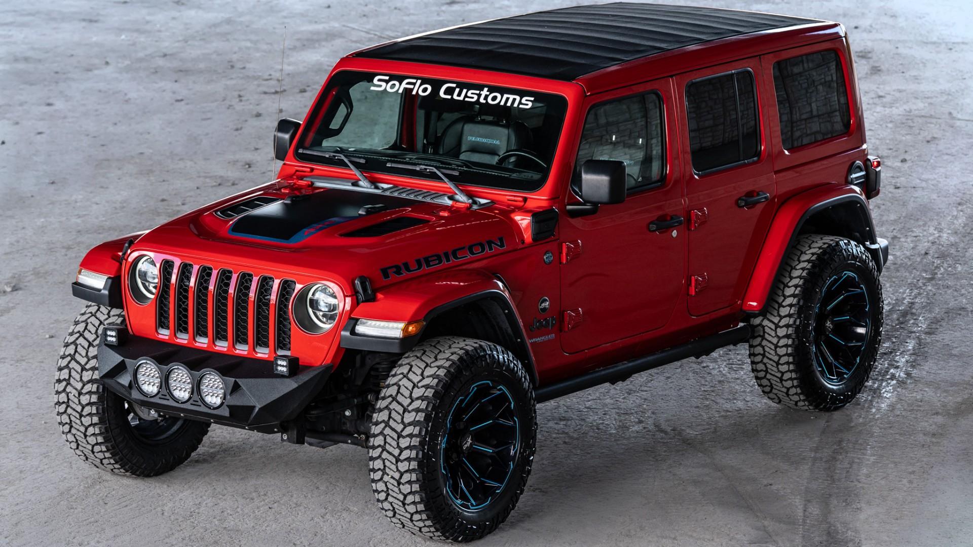 2022 JEEP WRANGLER 4XE in FIRECRACKER RED CLEARCOAT, photo 30 of 59
