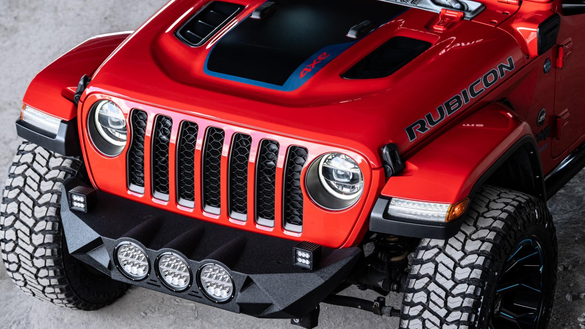 2022 JEEP WRANGLER 4XE in FIRECRACKER RED CLEARCOAT, photo 31 of 59