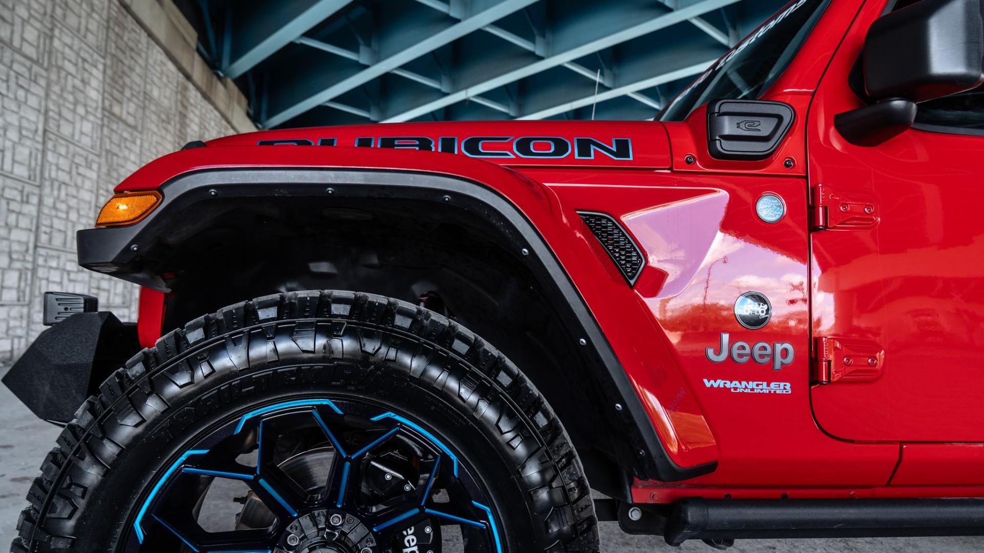 2022 JEEP WRANGLER 4XE in FIRECRACKER RED CLEARCOAT, photo 37 of 59
