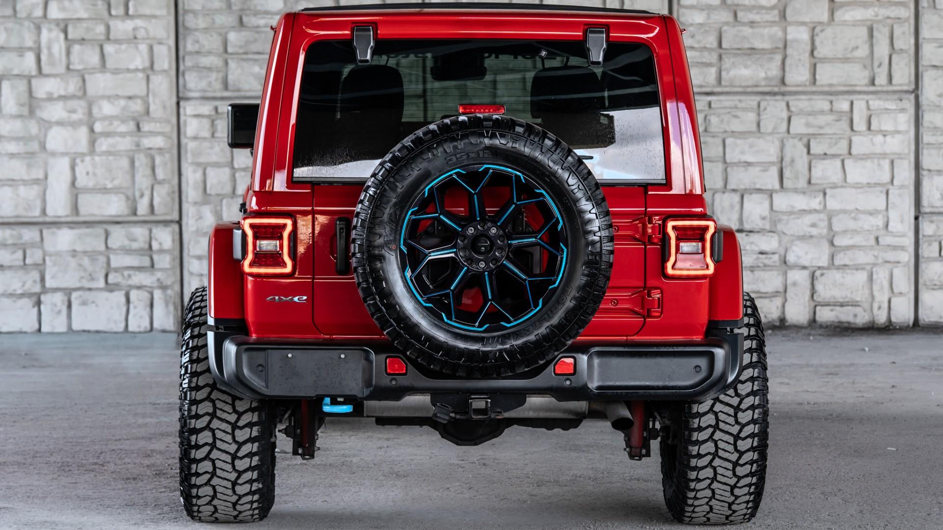 2022 JEEP WRANGLER 4XE in FIRECRACKER RED CLEARCOAT, photo 39 of 59