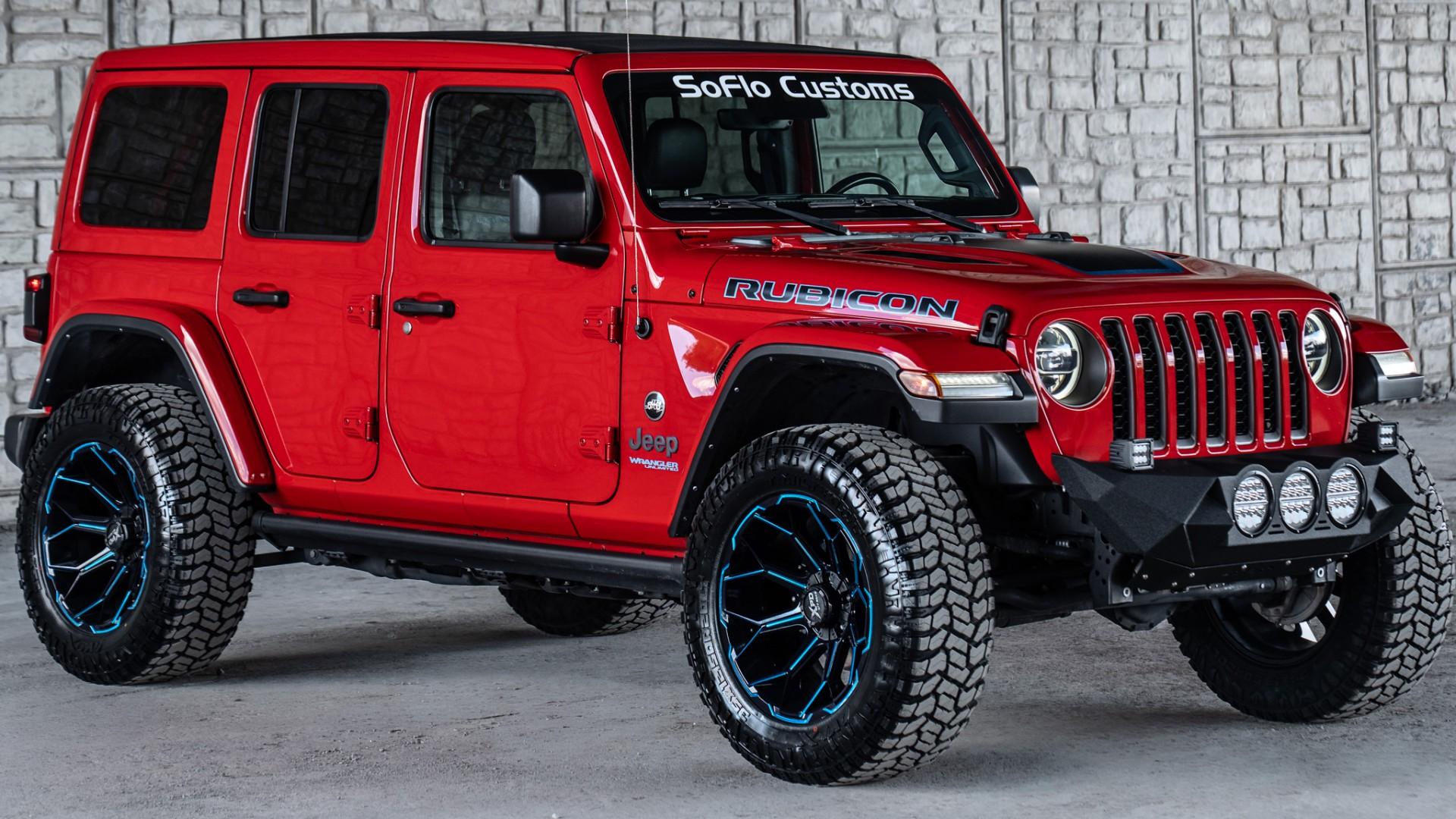 2022 JEEP WRANGLER 4XE in FIRECRACKER RED CLEARCOAT, photo 53 of 59