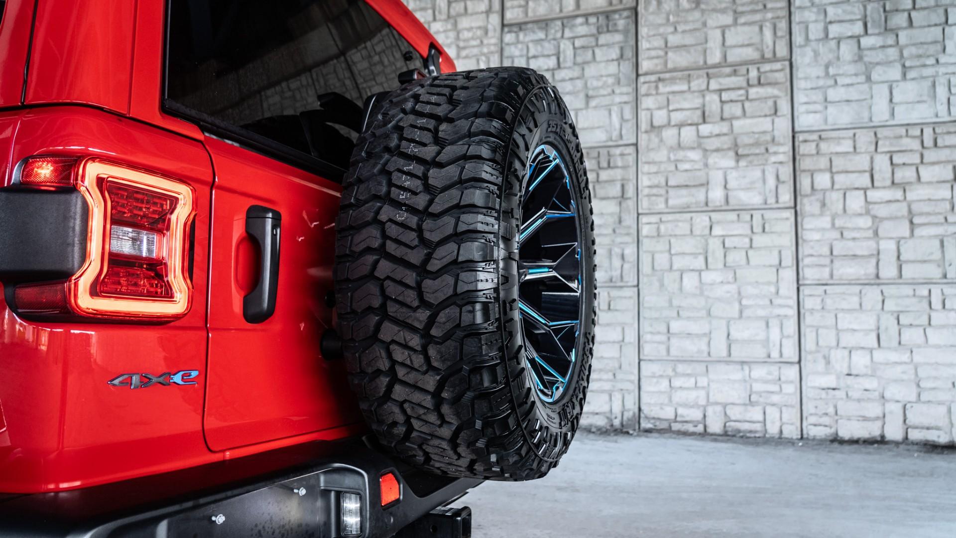 2022 JEEP WRANGLER 4XE in FIRECRACKER RED CLEARCOAT, photo 58 of 59
