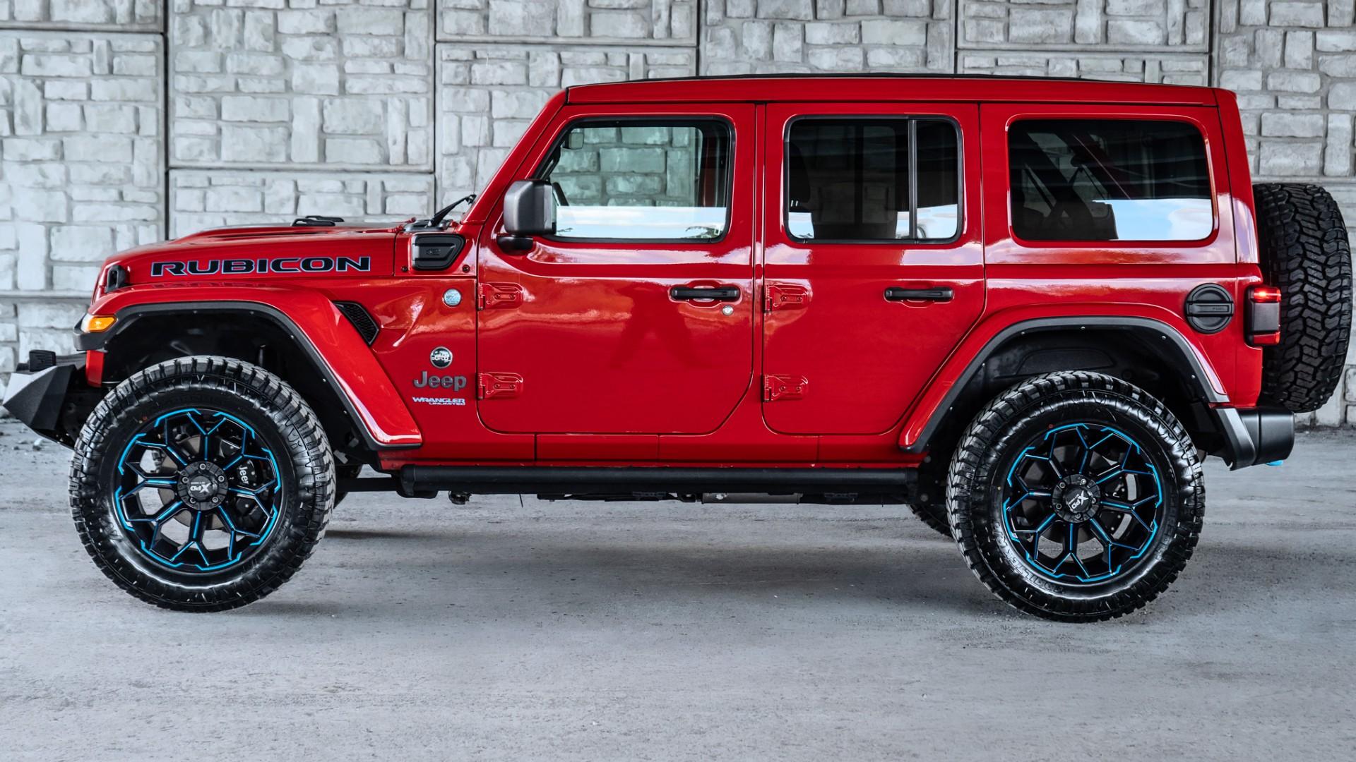 2022 JEEP WRANGLER 4XE in FIRECRACKER RED CLEARCOAT, photo 59 of 59