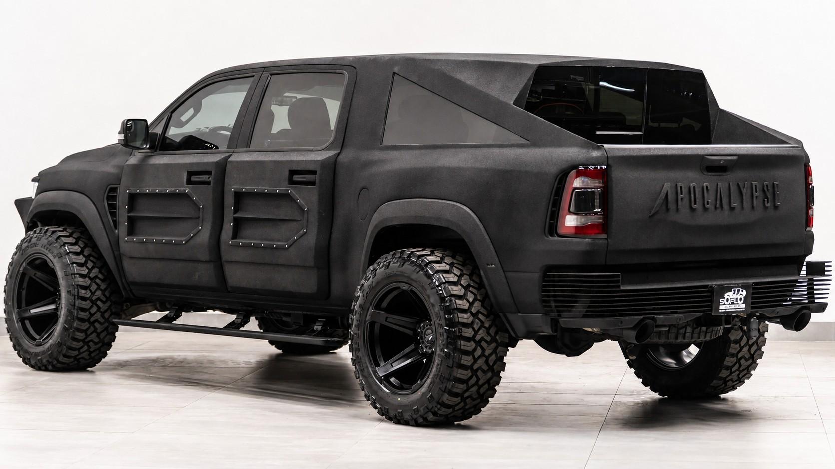 2024 APOCALYPSE OVERLORD Black 900HP 6.2L HELLCAT V8 - Soflo Customs