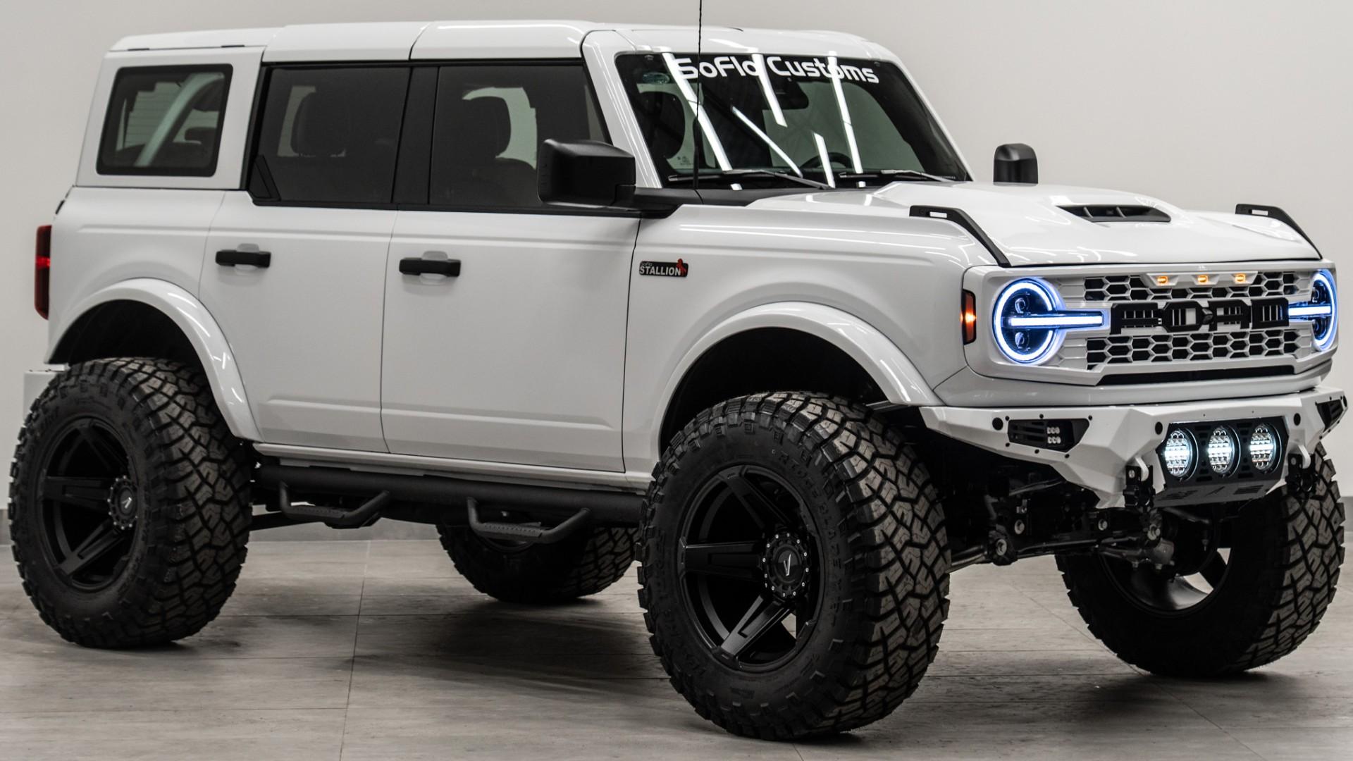 2025 FORD BRONCO in White, photo 4 of 55