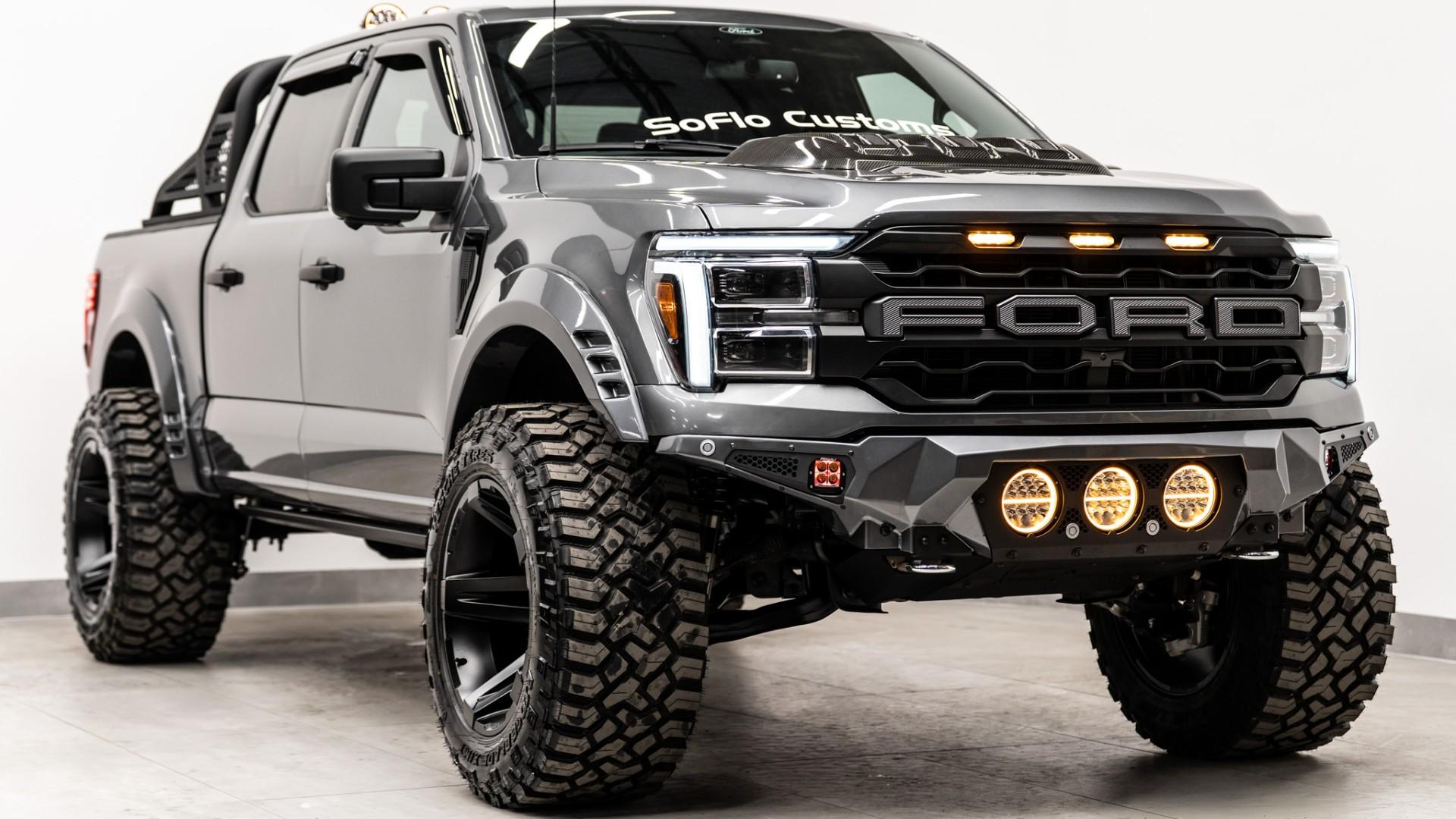 2024 FORD F-150 LARIAT in Carbonized Gray, photo 5 of 50