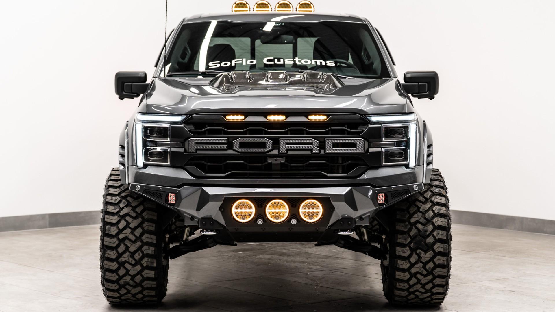 2024 FORD F-150 LARIAT in Carbonized Gray, photo 4 of 50
