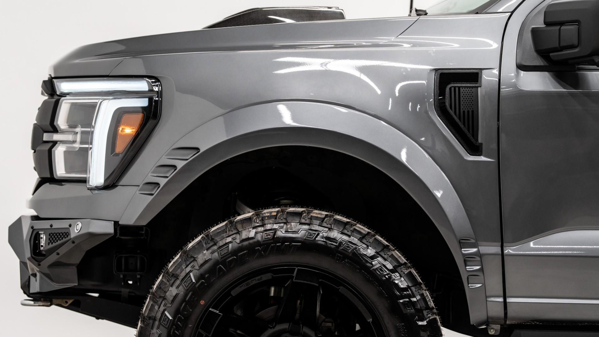 2024 FORD F-150 LARIAT in Carbonized Gray, photo 50 of 50