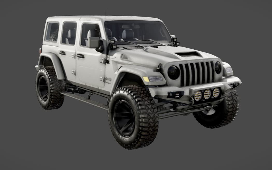 2026 JEEP WRANGLER in Grey, photo 4 of 23